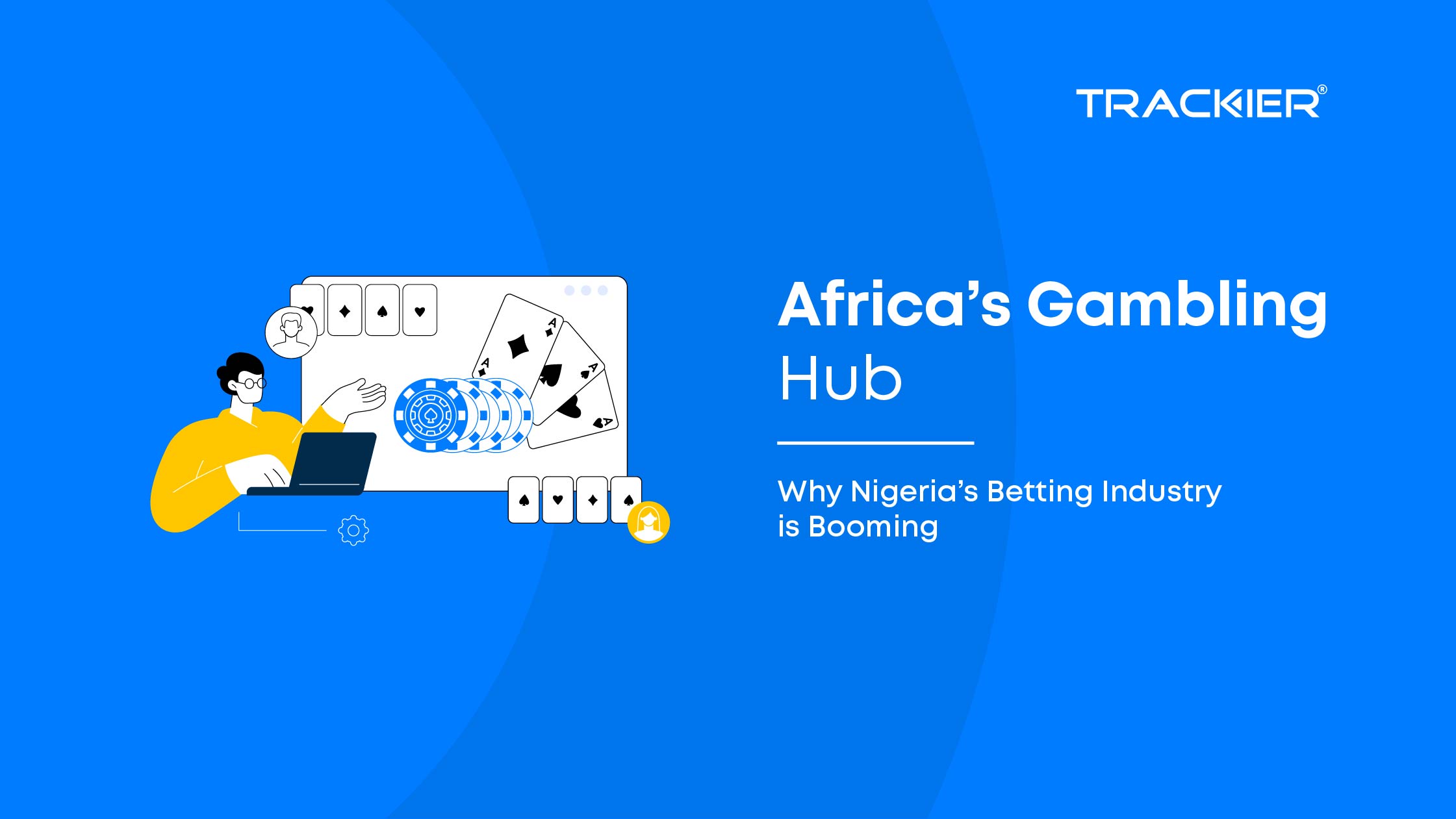 blog banner to blog explaining gambling regulations and industry growth in nigeria
